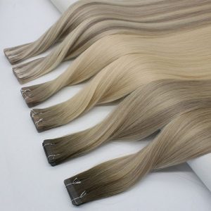 Tóc slavic nối băng dính - Công Ty K - Hair Vietnamese Hair Factory